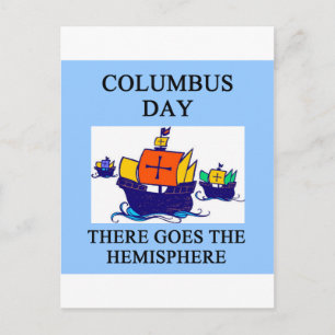 COLUMBUS-Tageswitz Postkarte