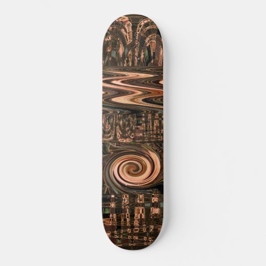 Columned Stinkhorn Mushroom OBX Skateboard (Vorderseite)