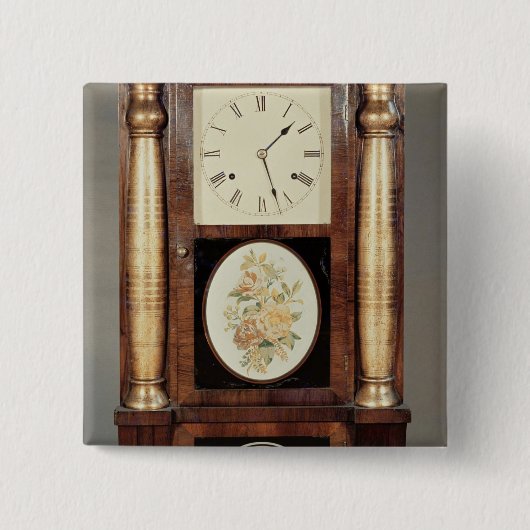 Columned Uhr, c.1855 Button (Vorderseite)