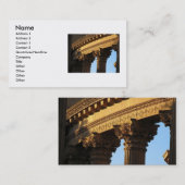 Columns Business Card Visitenkarte (Vorne/Hinten)