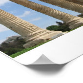 Columns Temple Zeus Poster (Ecke)
