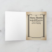 Columns universelle Jubiläumskarte Karte (Innenseite)