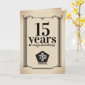 Columns universelle Jubiläumskarte Karte (Gelbe Blume)