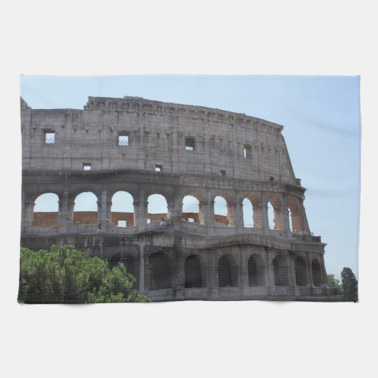 Colusseum, Rom, Italien Küchentuch (Horizontal)