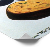 COLUSSI BISCOTTI VENEZIA Vintages italienisches Po Poster (Ecke)