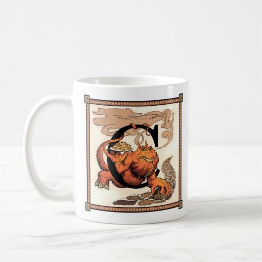 Colvaino Letterblock Tasse - den Buchstaben "C " (Links)