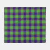 Colville Kariert Fleecedecke (Vorderseite (Horizontal))