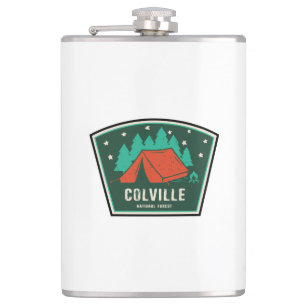 Colville National Forest Camping Flachmann