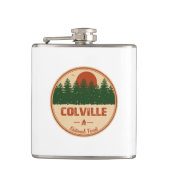 Colville National Forest Flachmann (Vorderseite)