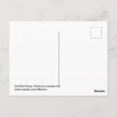 Colville Place, Fitzrovia London UK Postcard Postkarte (Rückseite)