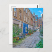 Colville Place, Fitzrovia London Vereinigtes König Postkarte (Vorne/Hinten)