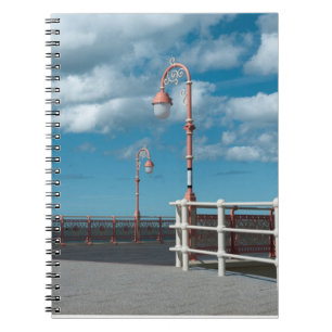 Colwyn Bay Pier Lampen Notizblock
