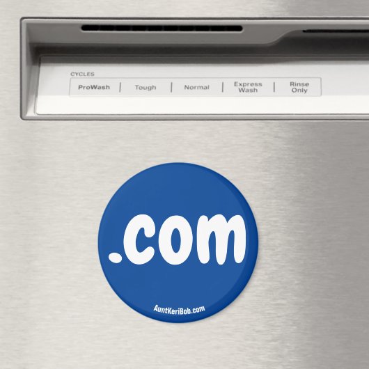 .com Red Refrigerator Magnet (In Situ (Geschirrspüler))