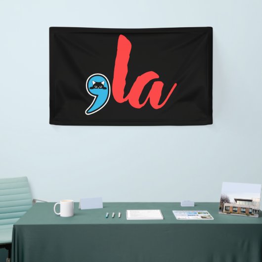 Coma La 2024 Cat Lady Banner (Messeveranstaltung)