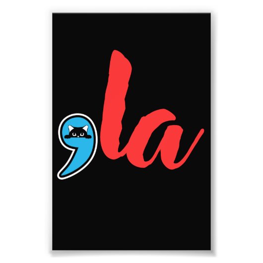 Coma La 2024 Cat Lady Fotodruck (Vorne)