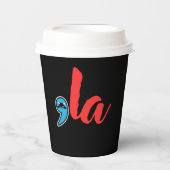 Coma La 2024 Cat Lady Pappbecher (Vorderseite)