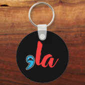 Coma La 2024 Cat Lady Schlüsselanhänger (Vorderseite)