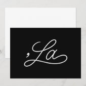 Coma La 2024 Einladung (Vorne/Hinten)