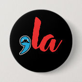 Coma La 2024 Katzenlady Button (Vorderseite)