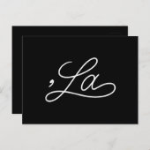 Coma La 2024 Postkarte (Vorne/Hinten)