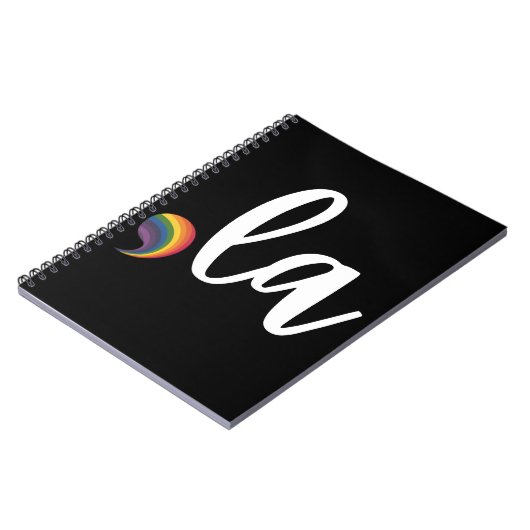 Coma La Kamala Harris Pride Rainbow LGBQ Gay Notizblock (Linke Seite)