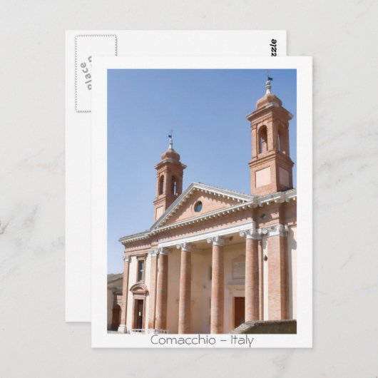 Comacchio Postkarte (Vorne/Hinten)
