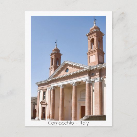 Comacchio Postkarte (Vorderseite)