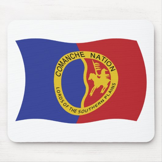 Comanche Nation Flag-Mausepad Mousepad (Vorne)