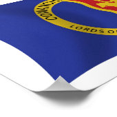 Comanche Nation Flag Poster Print (Ecke)