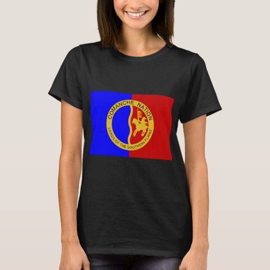 Comanche Nation Flag T-Shirt (Vorderseite)