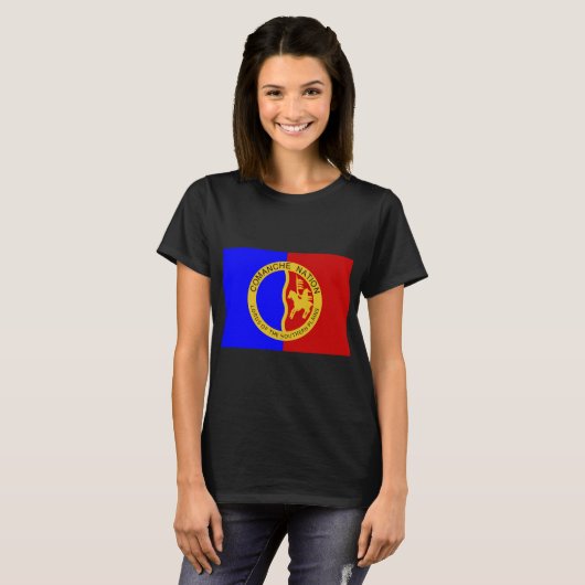 Comanche Nation Flag T-Shirt (Vorne ganz)