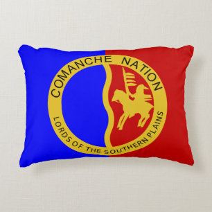 Comanche Nation Flag Zierkissen