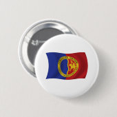 Comanche Nation Flagge Knopf Button (Vorne & Hinten)