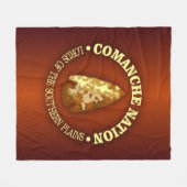 Comanche Nation Fleecedecke (Vorderseite (Horizontal))