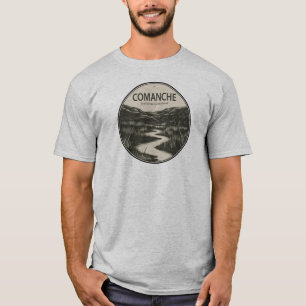 Comanche National Grassland Colorado Stream T-Shirt