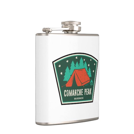 Comanche Peak Wilderness Colorado Camping Flachmann (Rechts)