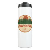 Comanche Peak Wilderness Colorado Thermosbecher (Vorderseite)