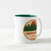 Comanche Peak Wilderness Colorado Zweifarbige Tasse (VorderseiteRechts)