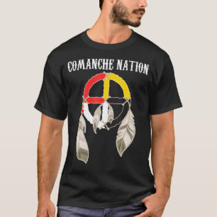 Comanche People Native Amerikanische Ureinwohner M T-Shirt