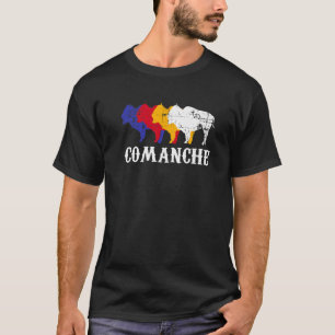 Comanche People Native Amerikanische Ureinwohner M T-Shirt