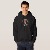 Comanche-Stolz Native American Kopfschmuck Comanch Hoodie (Vorne ganz)