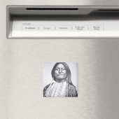 Comanche Tribesman, 1872 (b/w Foto) Magnet (In Situ (Geschirrspüler))