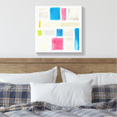 Comares III Abstrakt Print | Sue Schlabach Leinwanddruck (Insitu (Schlafzimmer))