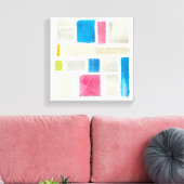 Comares III Abstrakt Print | Sue Schlabach Leinwanddruck (Insitu (Wohnzimmer))