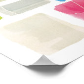 Comares III Abstrakt Print | Sue Schlabach Poster (Ecke)