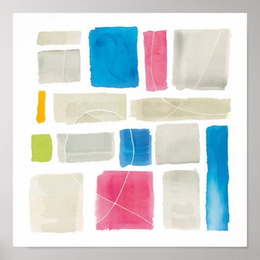 Comares III Abstrakt Print | Sue Schlabach Poster (Vorne)