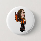 Comastar Spuk Holz-Personal-Spieler Button (Vorderseite)