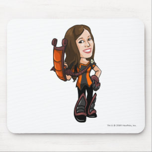 Comastar Spuk Holz-Personal-Spieler Mousepad