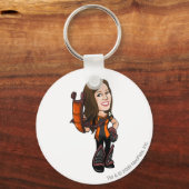 Comastar Spuk Woods Staff Player Schlüsselanhänger (Vorderseite)