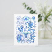 Comb-Gelees Postkarte (Stehend Vorderseite)